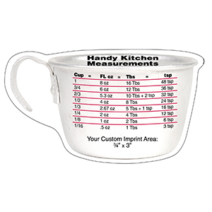MG20074 - Kitchen Measurements Mega-Mag&#0153 Shaped Magnet