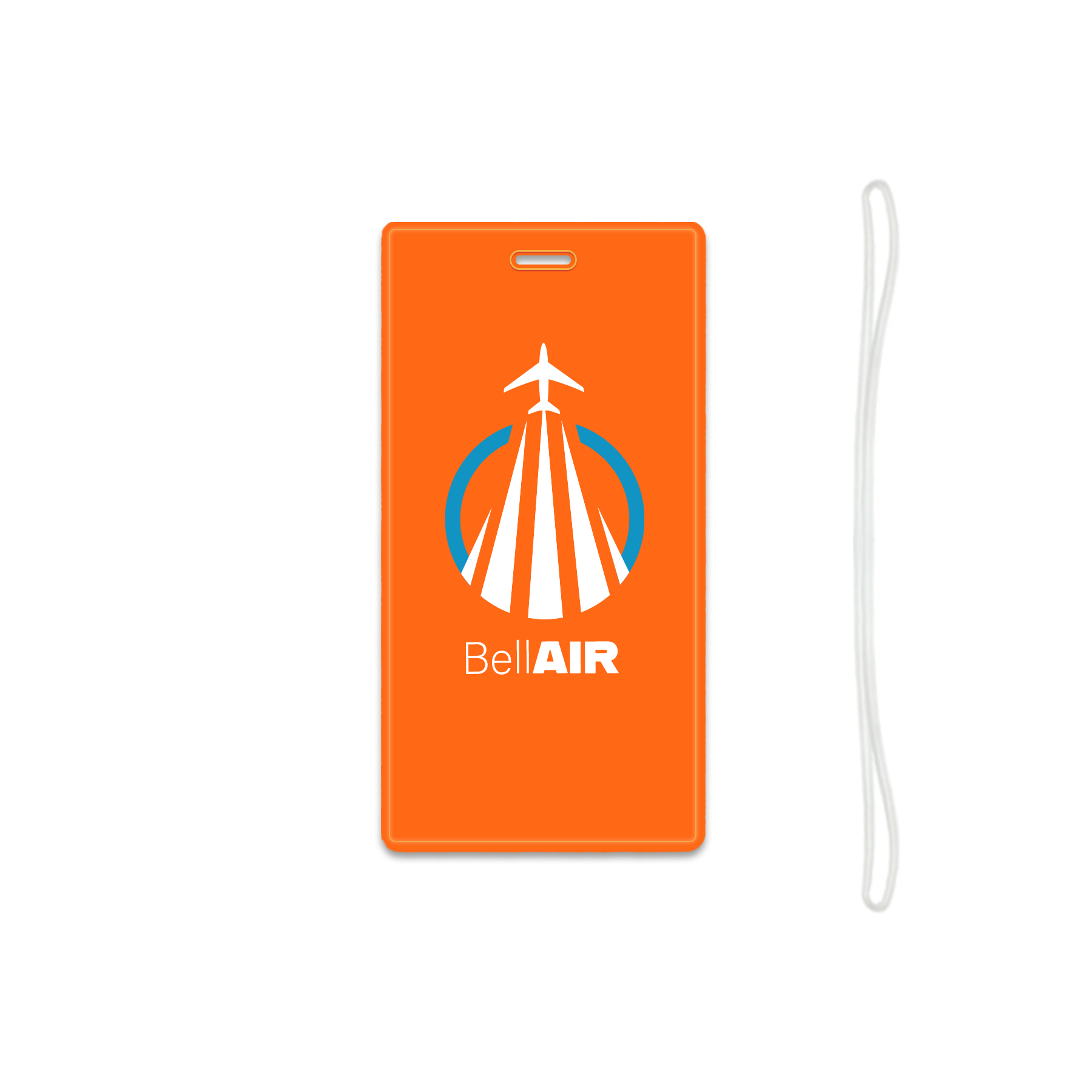 Fluorescent Orange Imprinted