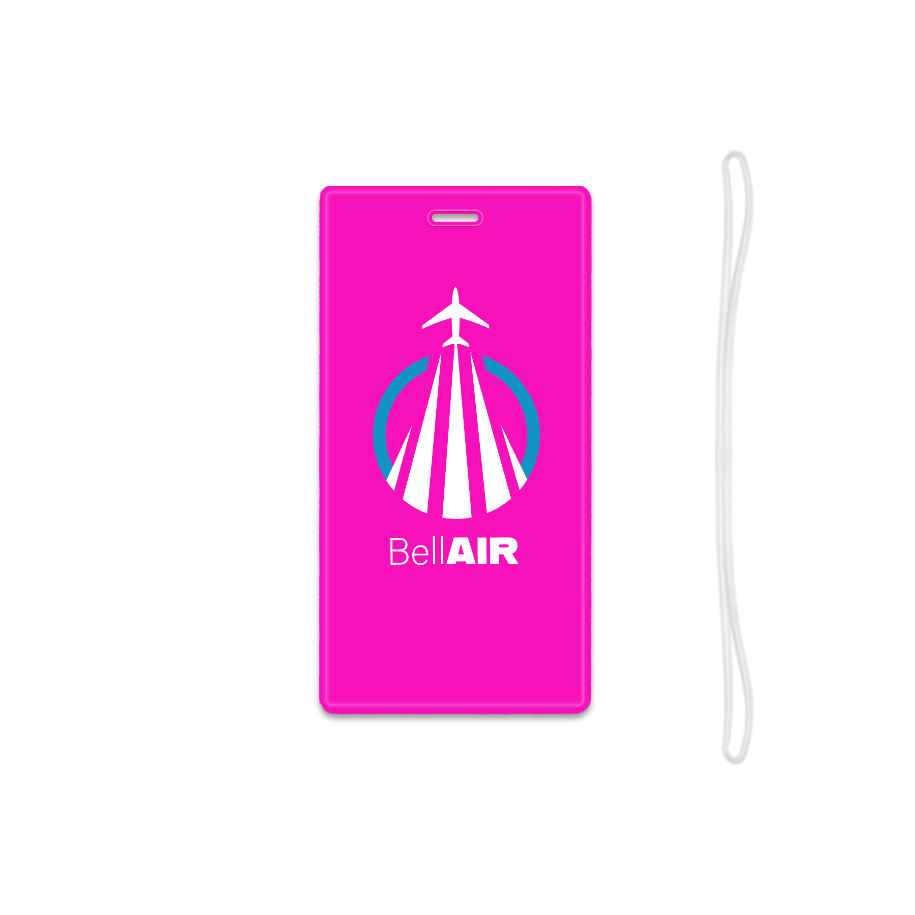 Fluorescent Pink Imprinted