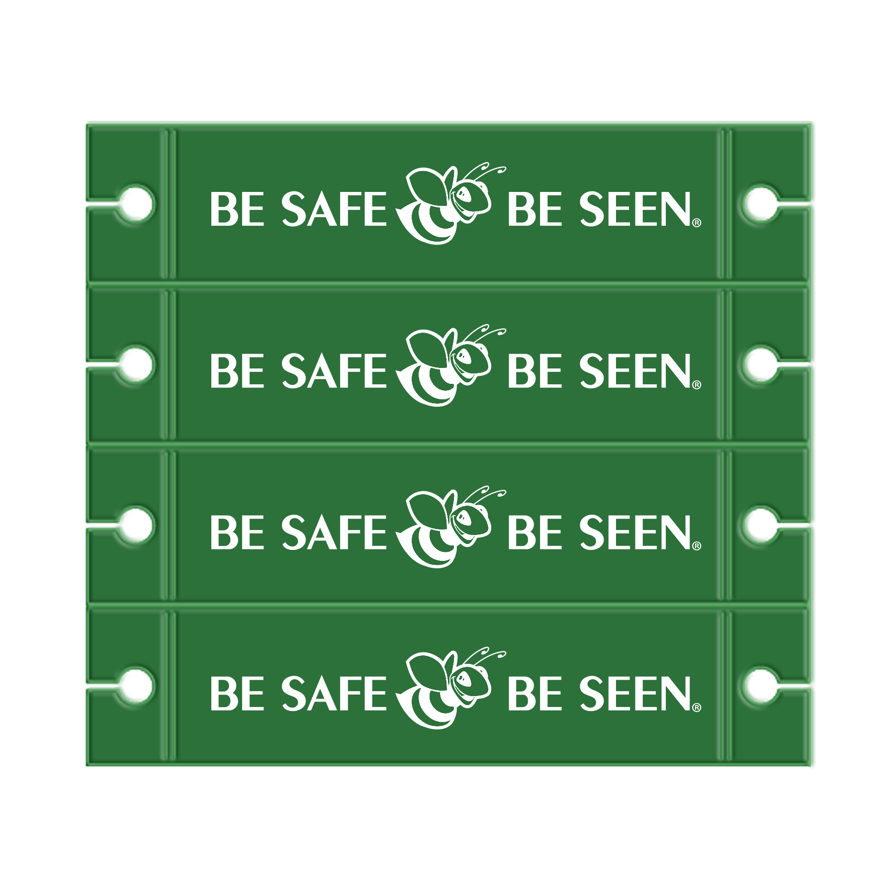 Be Safe. Be Seen® Stock Art