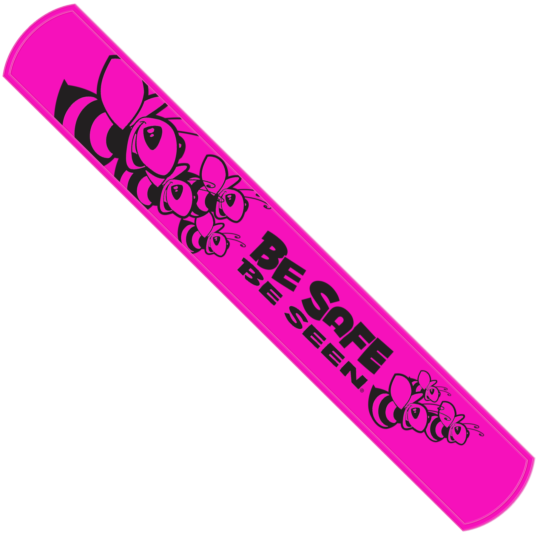Fluorescent Pink Imprinted