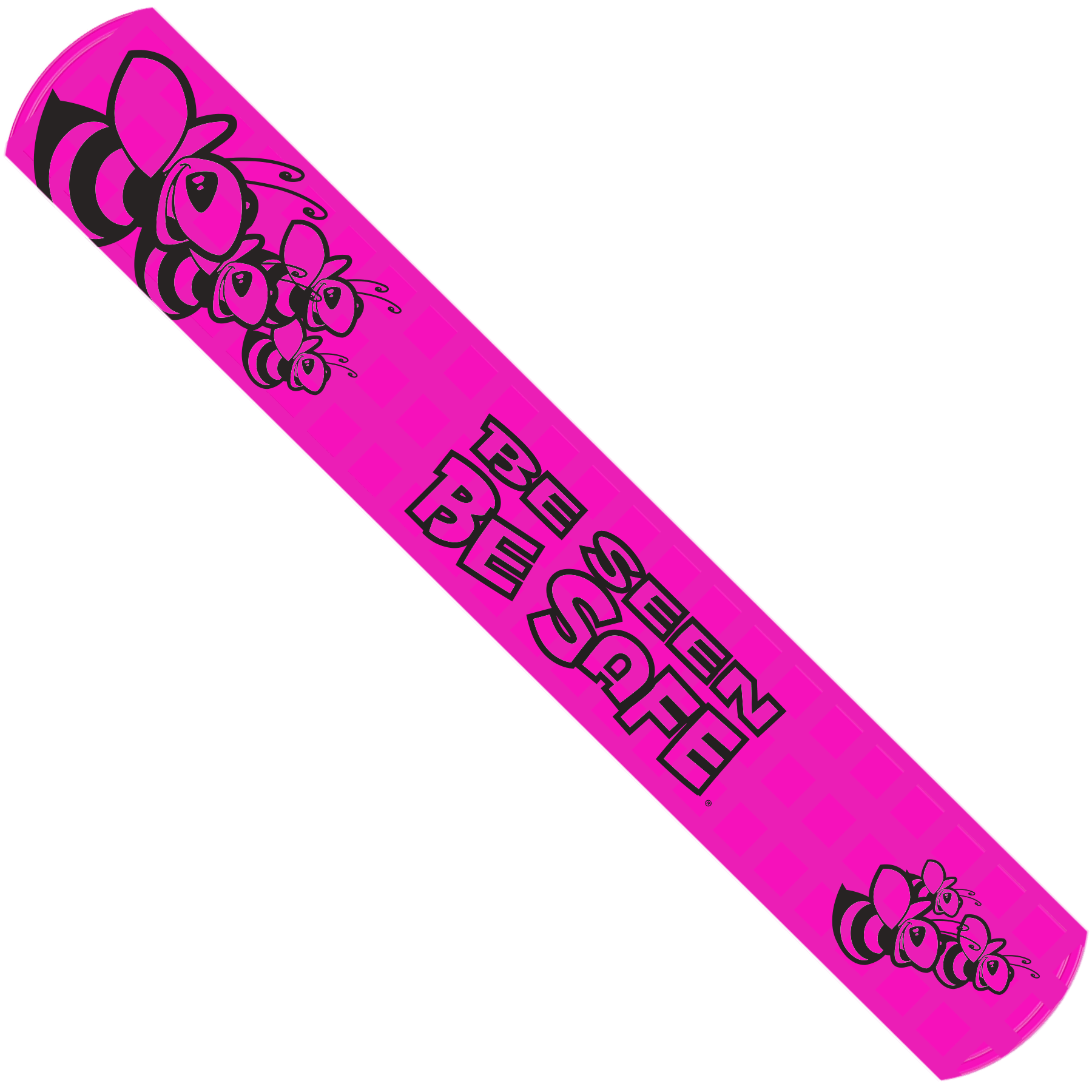 Fluorescent Pink Imprinted
