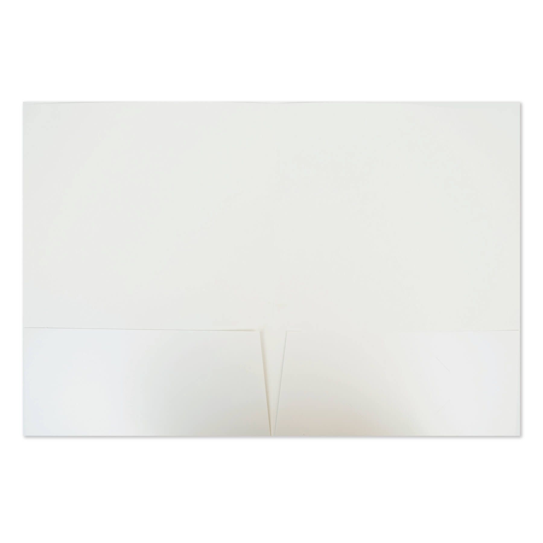 Paper Folder Edge Paper Presentation Folder (Semi-Gloss - 2 Color) - Fey Promo