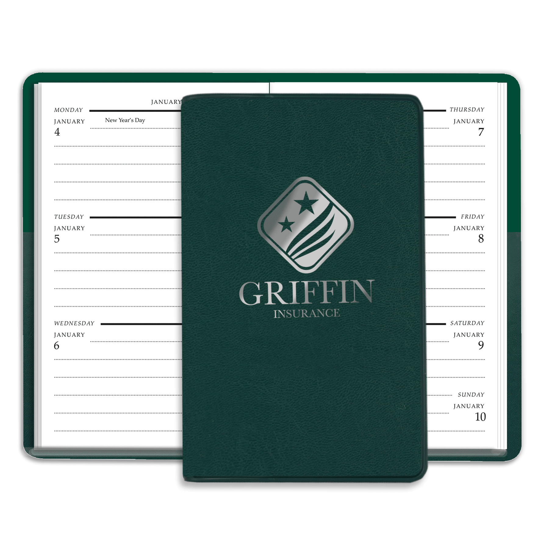 Executive Green Imprinted