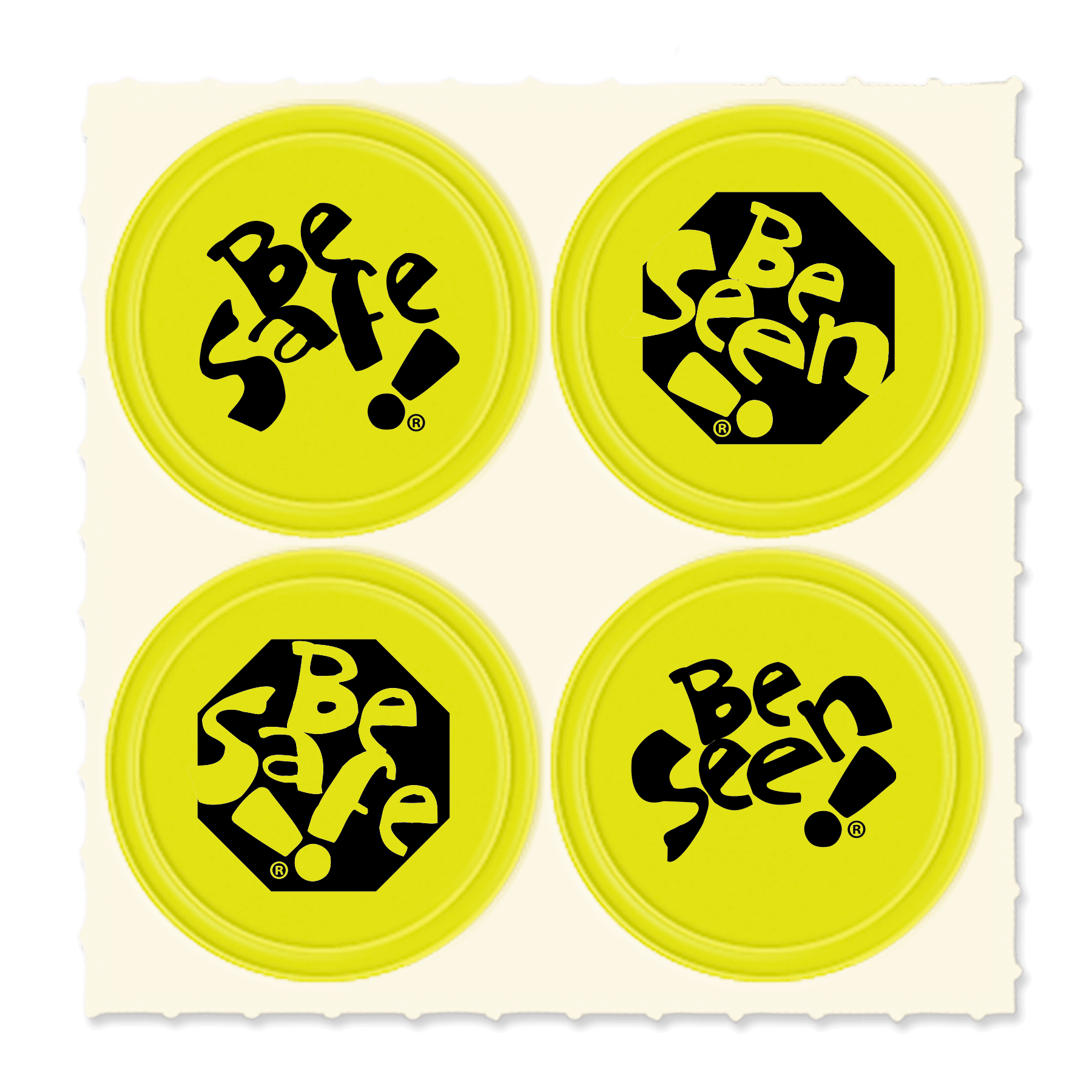 Fluorescent Yellow Imprinted