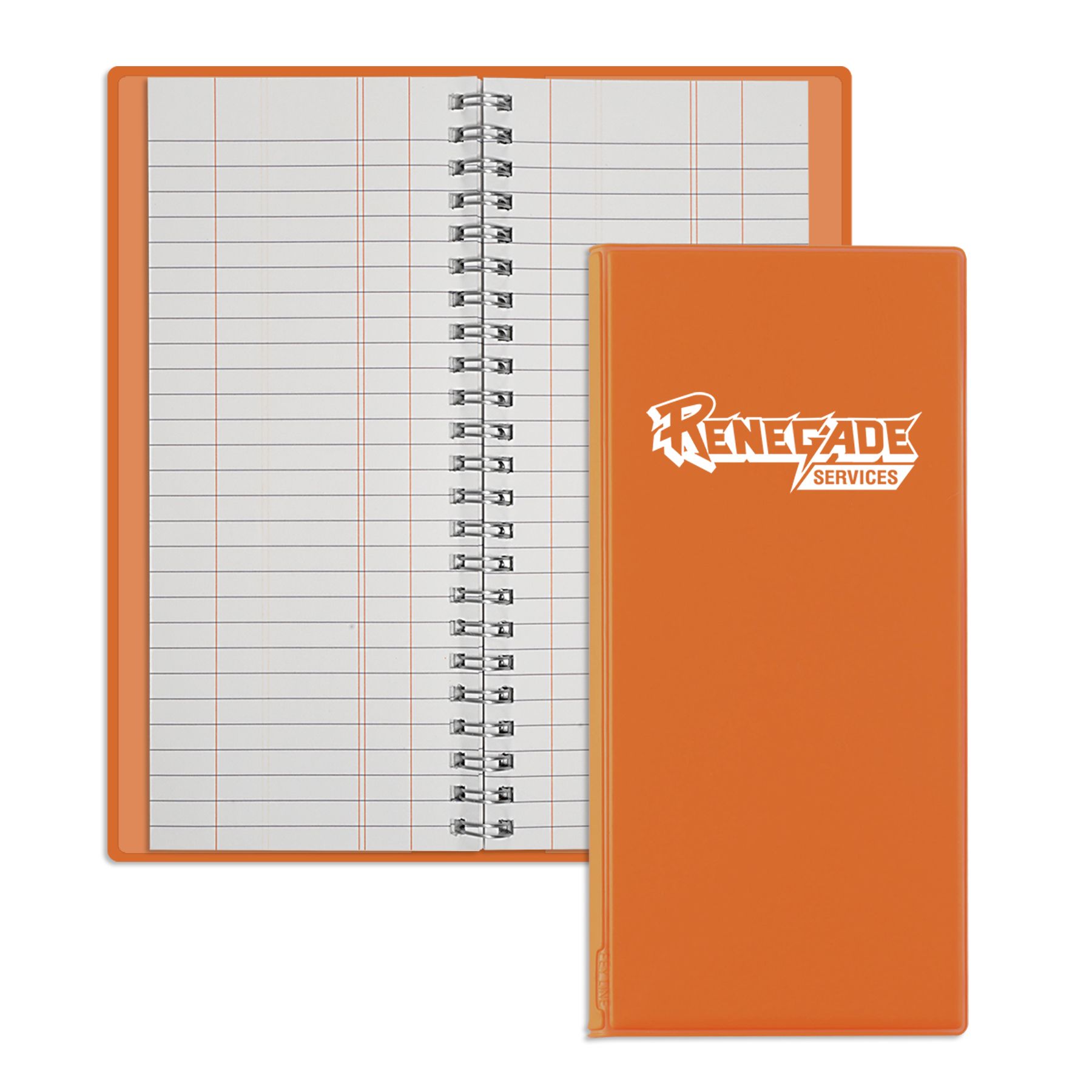 Notebook Imprint Wire-O Tally Book - Fey Promo