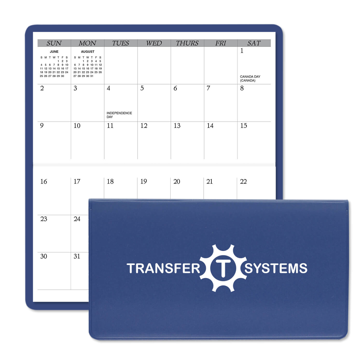 1620 - Horizontal Monthly Pocket Planners