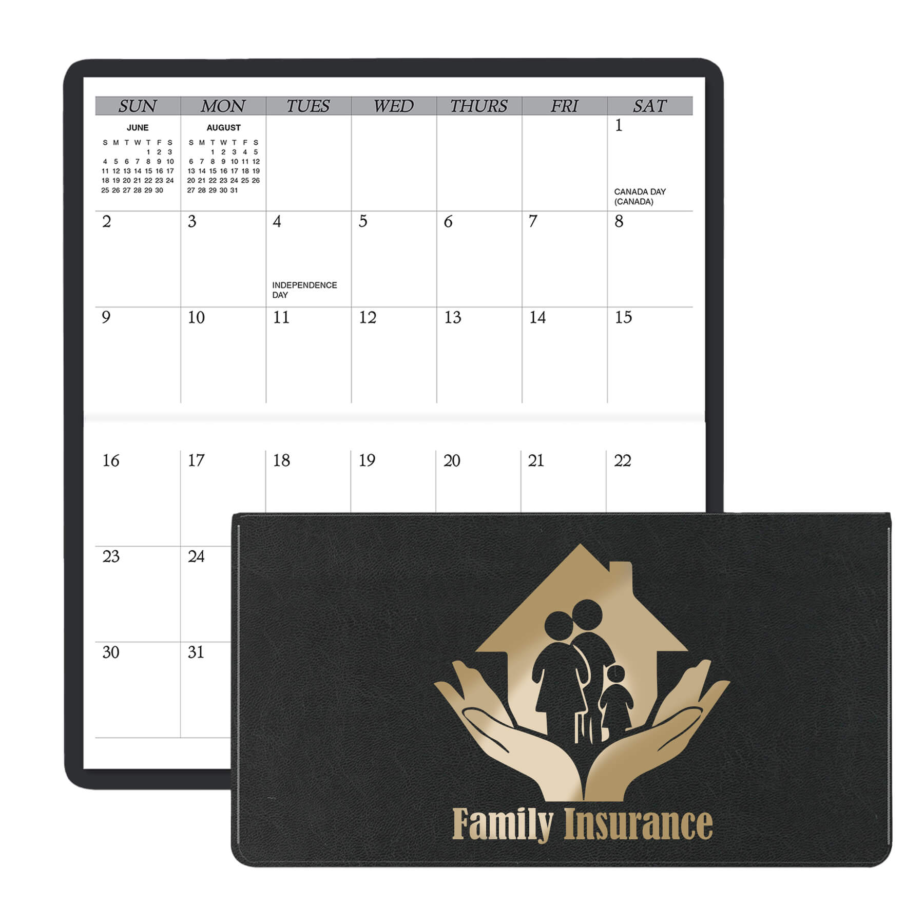 1620F30 - Executive Horizontal Monthly Pocket Planners