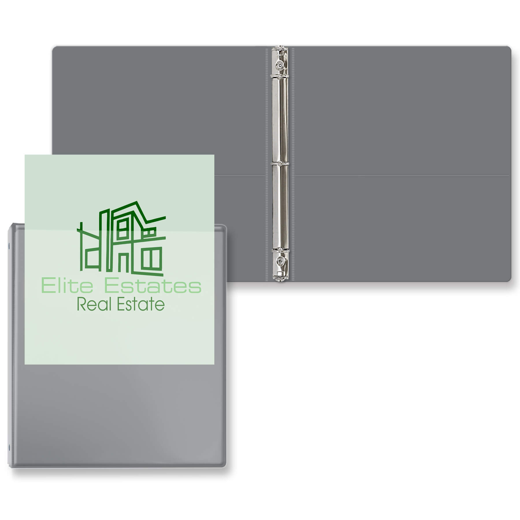 2012F50 - 3/4" Overlay Round Ring Binder