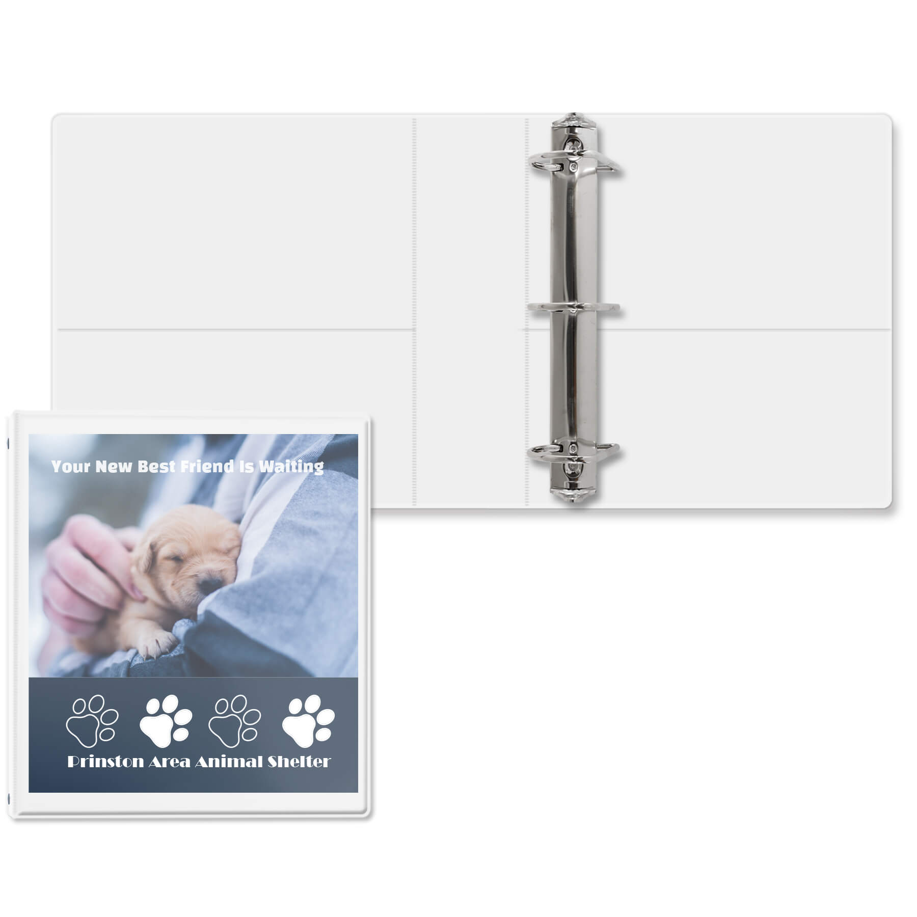 2917F40 - 2 1/2" Entrapment Angle D Ring Binder