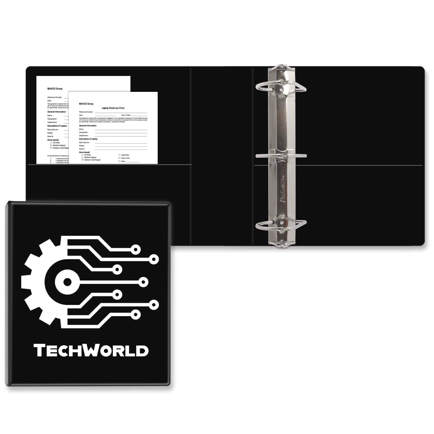 2919F20 - 3" Classic Angle D Ring Binder