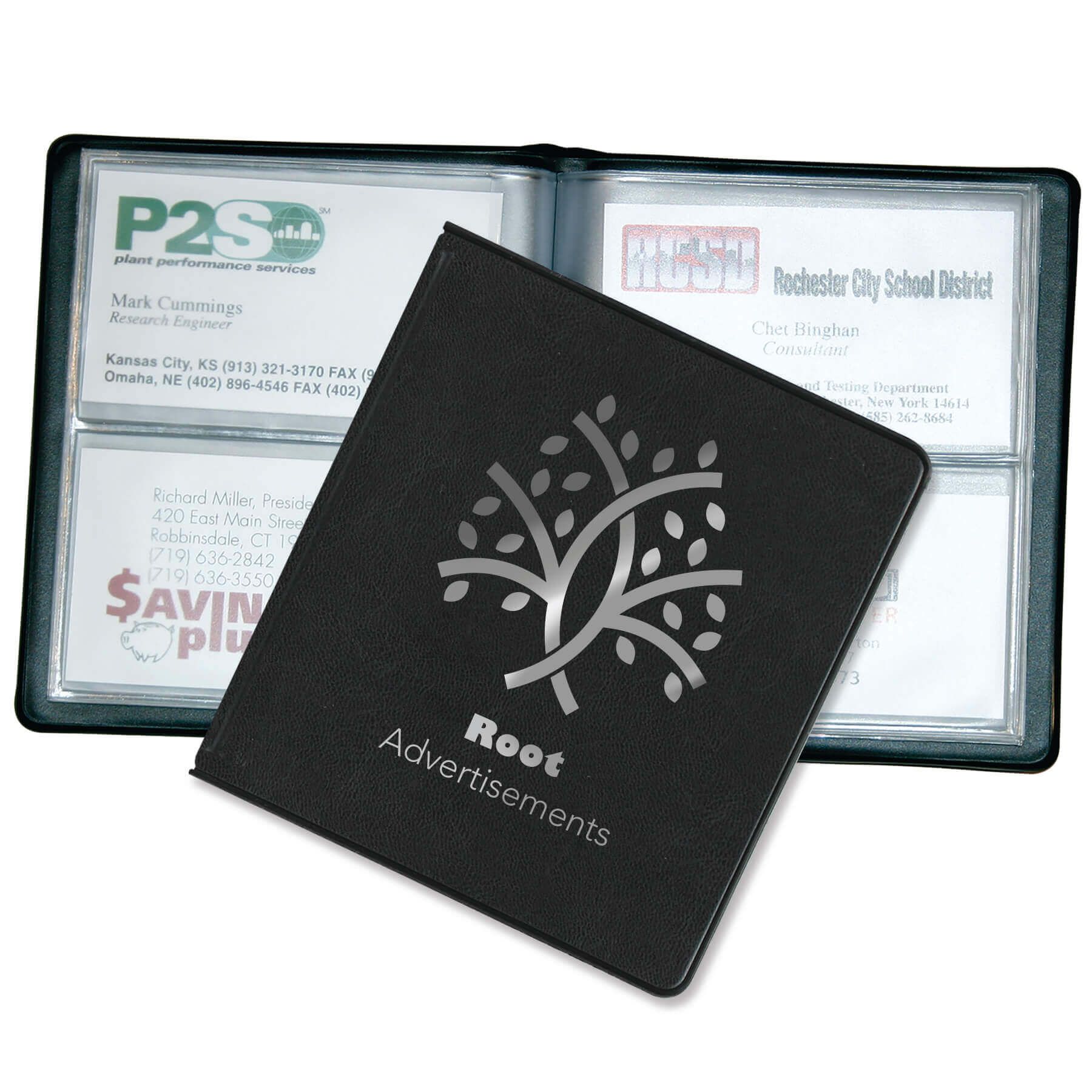 4504F30 - Executive Business Card Holder - 48 Cards