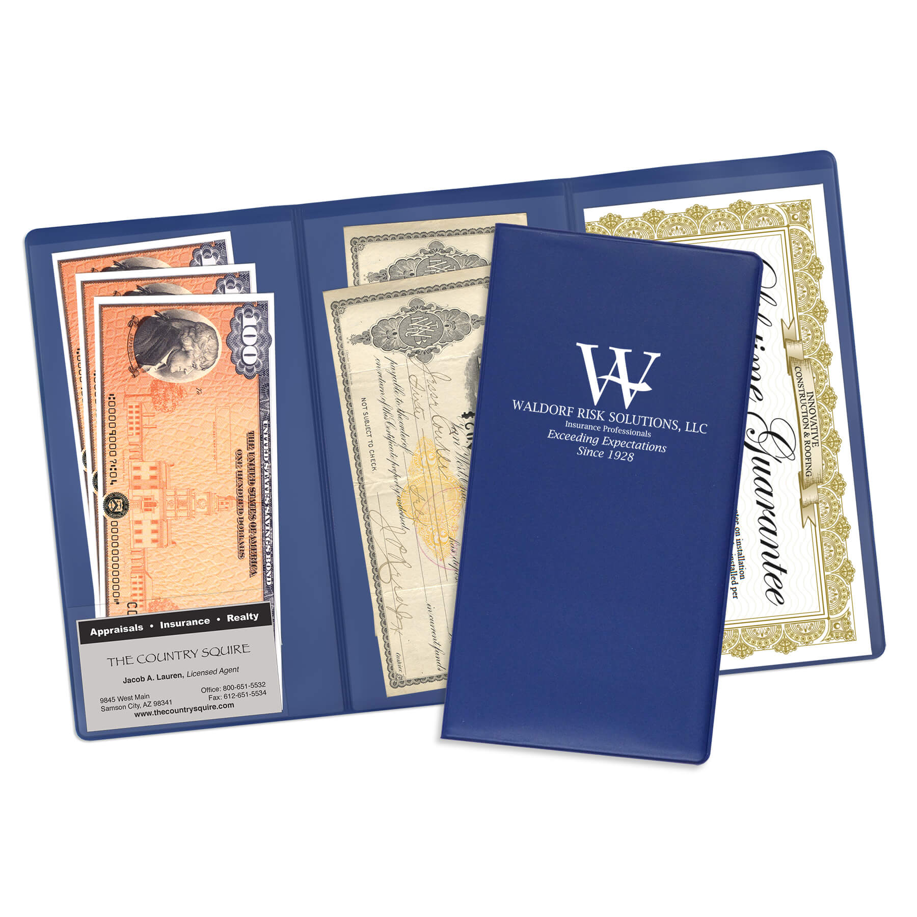 5013 - 3-Pocket Policy Wallets
