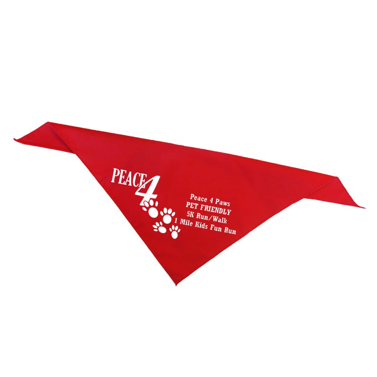 Cotton Collar Pet Bandana - Large