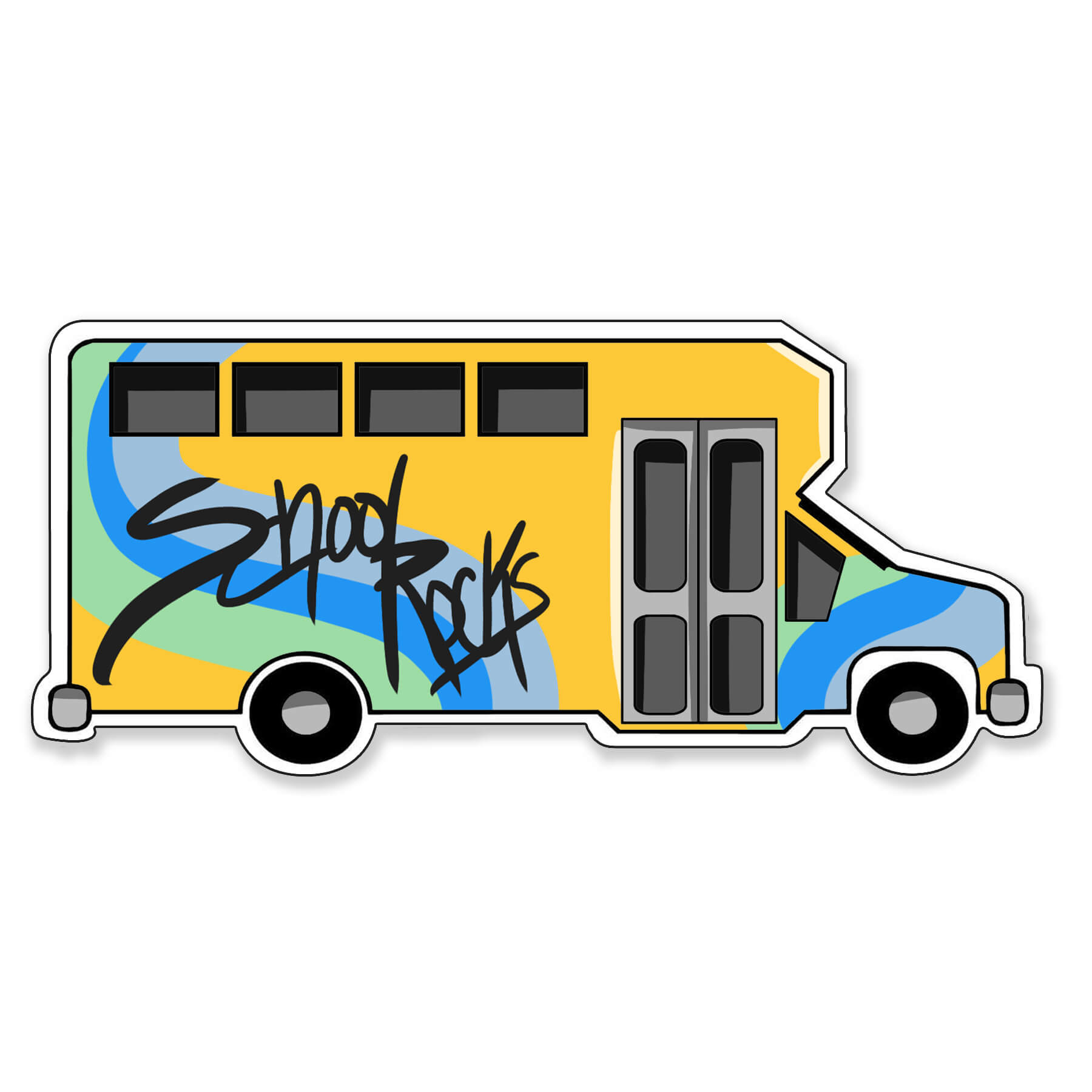 BUS7-20 - Bus Shaped NoteKeeper&#0153 Magnet 20 Mil