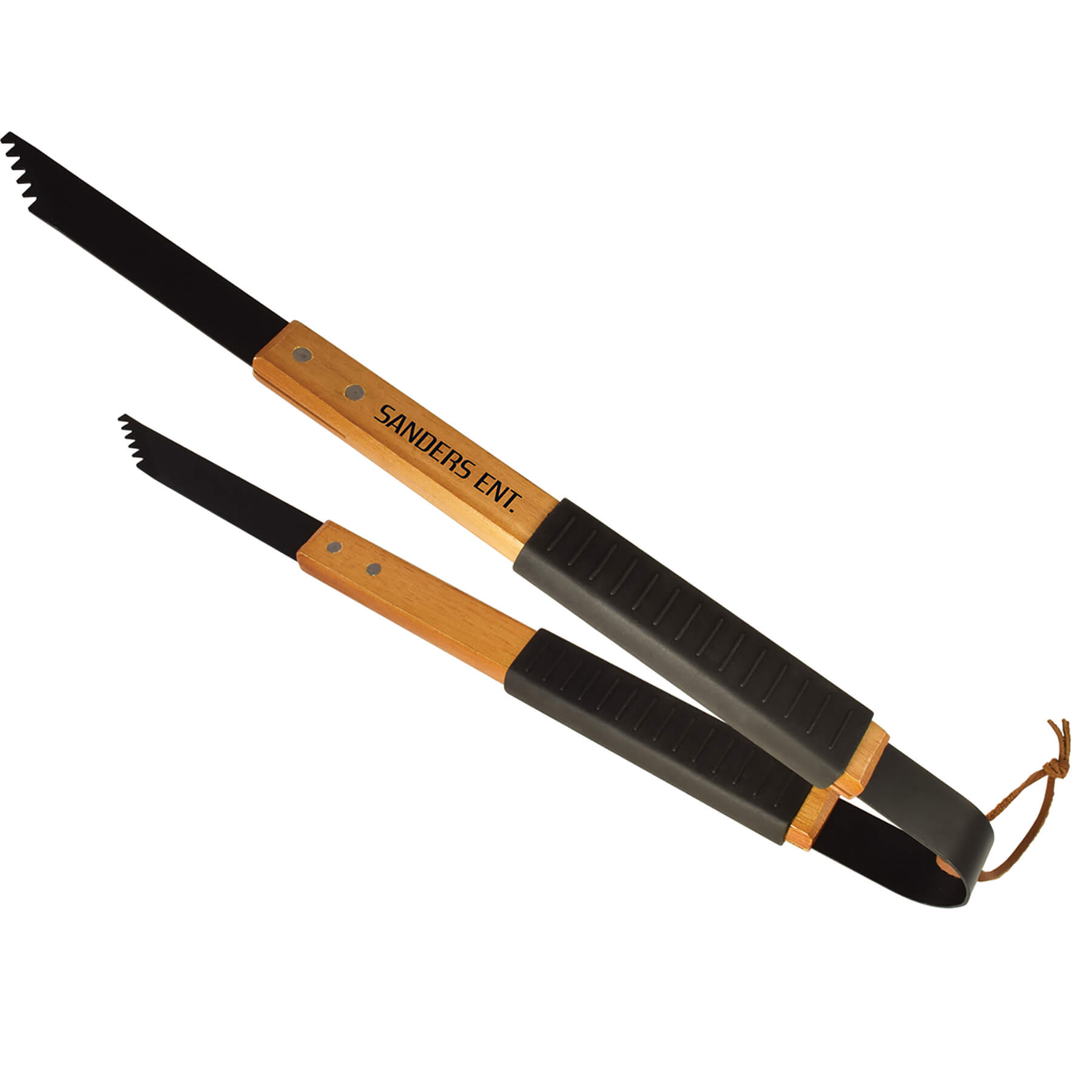 MI6091 - Wood BBQ Tongs