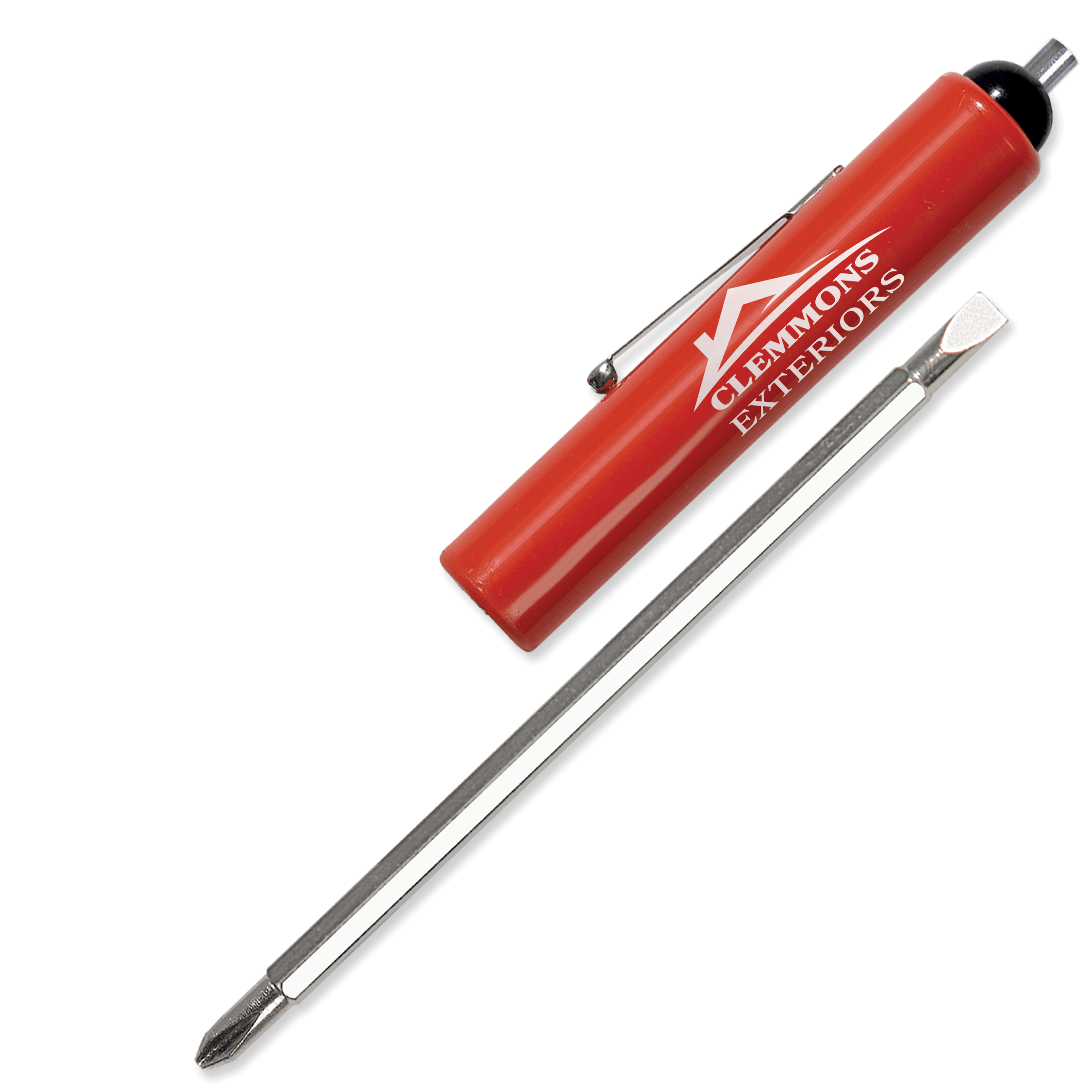 Jumbo Pocket Screwdriver Reversible Flat Blade + Magnet