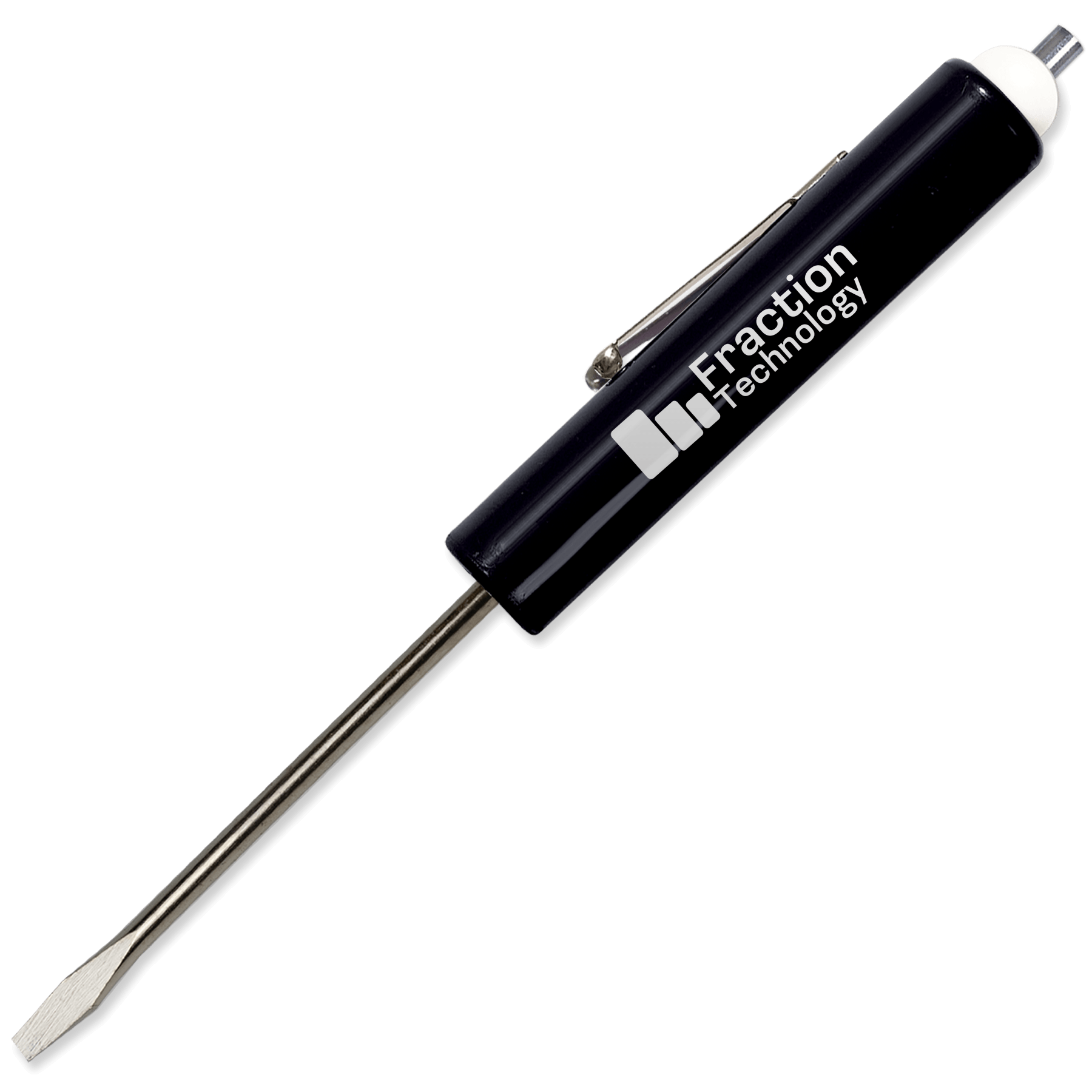 Jumbo Pocket Screwdriver 1/8" Flat Tip Blade + Magnet Top